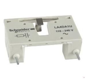 Schneider TeSys D 110-240V AC Coil Suppressor Module For LC1D12...D25 (4P), LA4DA1U