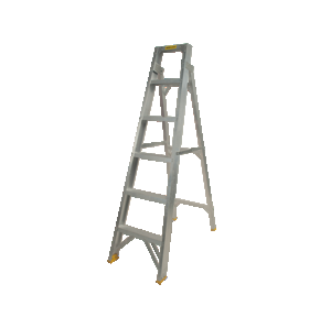Fiber Ladder . Aluminum 5 Ft