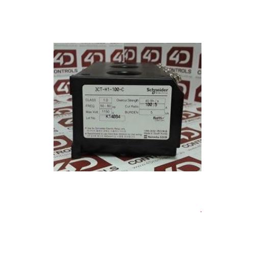 Schneider CT Ratio Current Transformer, Square 3CT 100:5, H1-100-Z