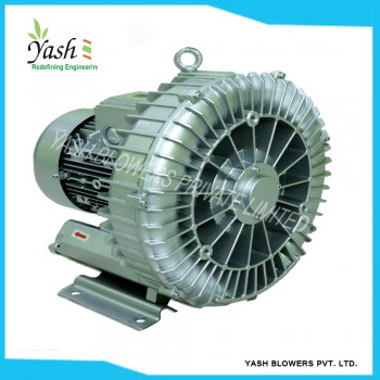 Yash Blowers Single Stage Ring Blower Power 0.18 KW (0.25 HP), Vacuum -120 Mbar, Pressure 120 Mbar,  Displacement 80 M3/hr, Model - YEBL-1-25