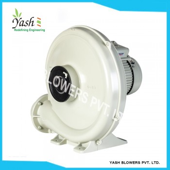 Yash Blowers CX Series Centrifugal Blower Power 0.18 KW (0.25 HP), Vacuum 700 PA, Pressure 1100 PA, Displacement 270-330 M 3 /Hr, Model - YBCB-CX-65