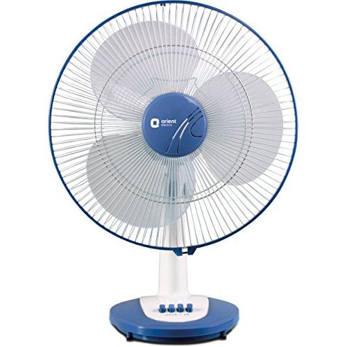 Orient Electric Desk-25 400mm Table Fan (Crystal White)