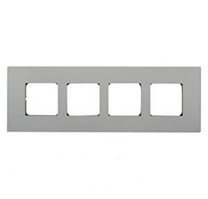 Schneider Opale 8M Grid & 8M Cover Plate White X0708 With 3 Socket X2106WH And 1 Switch X1101WH