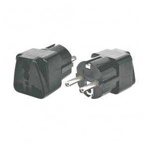 Maxcart 16A Universal Conversion Travel Plug Adapter Suitable For Germany, France, Europe (Black)