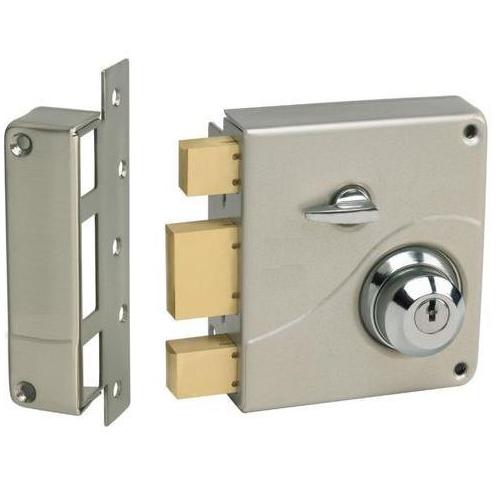 Door Lock Motorised S.Body Ss Type EB-45, Double Door Type, Left Side Golden