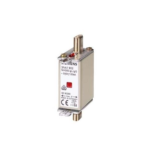 Siemens Sentron 3NA HRC Fuse Link 25 A, Din Type, Size 000, 3NA78100RC