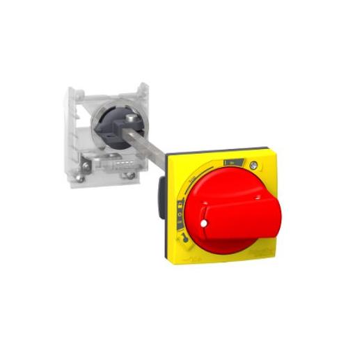 Schneider External Operator - IP54, Yellow/Red, GV2APN02