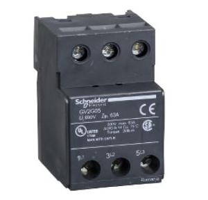 Schneider Terminal Block To Supply One or More 3 Pole Busbar GV2, GV2G05