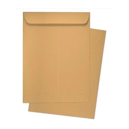 Brown Envelope 10X14 90 Gsm With Single Color Printing