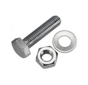 Nut Bolt With Washer 12mm x 4 Inch