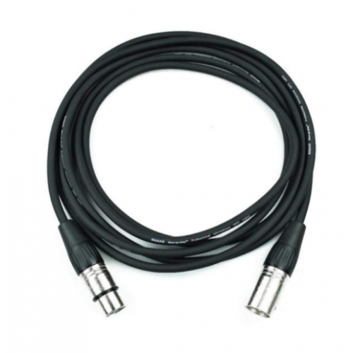XLR Male to Female Cable - 3 Meter (Black)