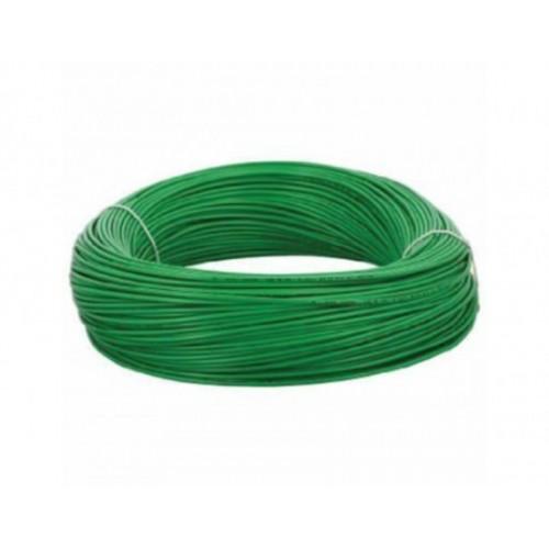 Polycab FR PVC Insulated Industrial Flexible Cable 4 Sqmm 1 Core Green 100 mtr