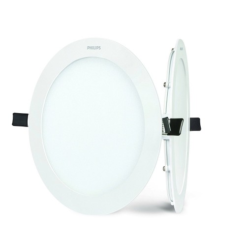 Philips Ultra Slim 22W Recessed Round LED Panel Light, Cool  White