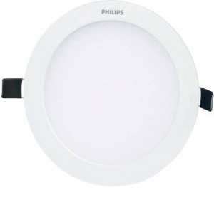 Philips Ultra Slim 22W Recessed Round LED Panel Light, Warm White