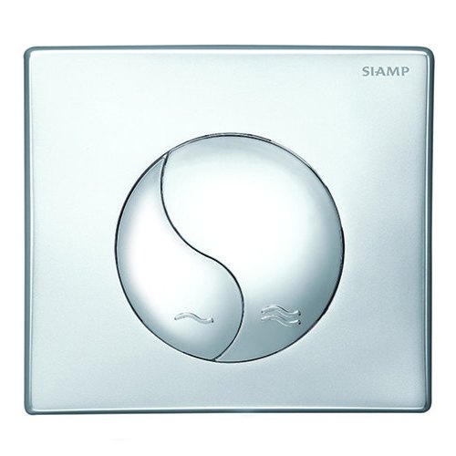 Siamp WC Flush Cover Plate Swing With Back Concealed Plate