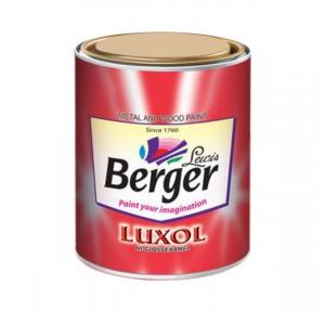 Berger Luxol High Gloss Enamel Paint Off White, 1 Ltr