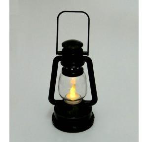 Plastic Black Lantern, Battery Type: Rechargeable