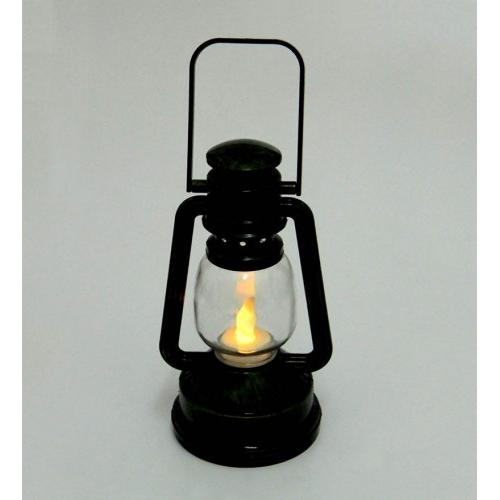 Plastic Black Lantern, Battery Type: Rechargeable