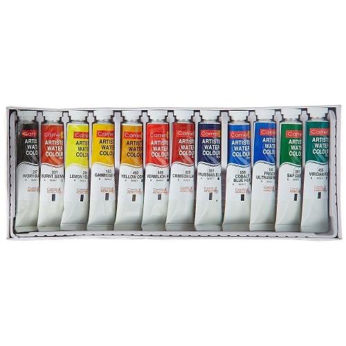 Camlin Water Color, 12 Shades, 20 ml