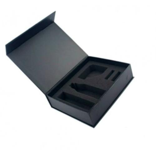 Black Card Box With Sponge, Size - 6x4 inch