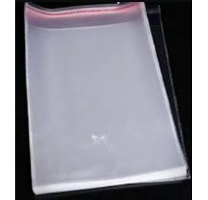 Sticky Plastic Bag, Size - 12 x 14 inch