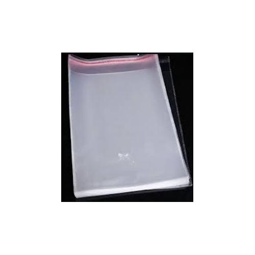 Sticky Plastic Bag, Size - 12 x 14 inch