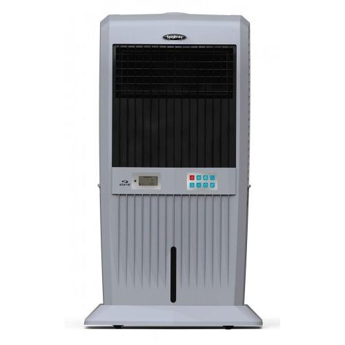 Symphony Storm 70i Desert Tower Air Cooler 70ltr  with Remote, 3-Side Honeycomb Pads, LCD Control Panel, Multistage Air Purification, Grey