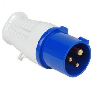 Indo Gold 3 Pin Industrial Plugs & Sockets,  32A, IP67 Rated