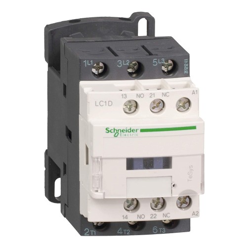 Schneider Contactor LC109 400/415 V, 4 kW, Electric, 3 Phase
