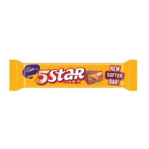 Cadbury 5 Star Chocolate Bar, 40 gm