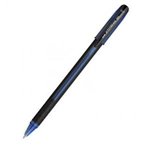 Uniball Jetstream Roller Ball Pen, Stainless Steel Tip, 0.7mm, Blue SX 101