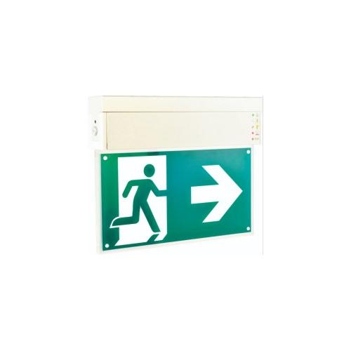 Sunboard Self Illuminated Exit Signages Both Side Printed, Thickness: 5 mm, Size- 300x100 mm