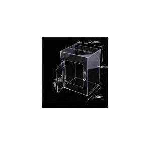 MS Box With Acrylic Door & Lock, Size - 300x350x350 mm