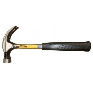Stanley Steel Shaft Claw Hammer, 51-158, 560g
