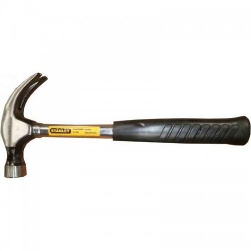 Stanley Steel Shaft Claw Hammer, 51-158, 560g