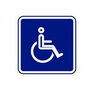 Wheelchair Signage, Size A4