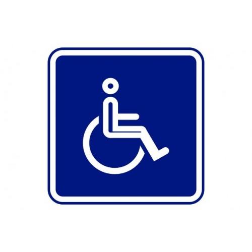 Wheelchair Signage, Size A4