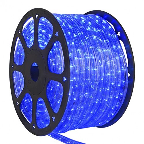 Moonlight LED Strip Rope Light With Adapter, Blue, 110V, 12 Watt