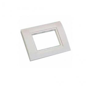 Anchor Roma Classic 8M Deko Single Mounting Plate, 30431WH With 10A 1 Way Switch, 21011