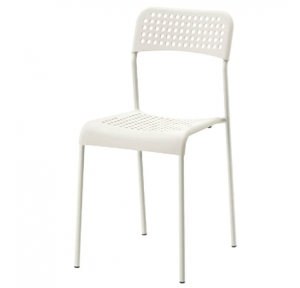 Ikea Steel Modern Chair, Size - 77x47x39 cm