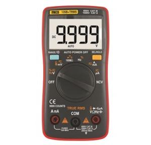 Meco 4 Digit / 9999 Count TRMS Autoranging Pocket Size Digital Multimeter With Backlight, 135B+TRMS