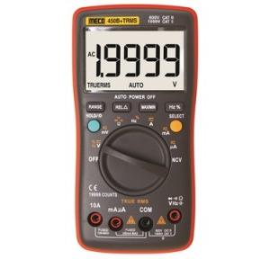 Meco 4½ Digit/19999 Count TRMS Autoranging Digital Multimeter, 450B+TRMS