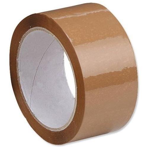 Brown Tape 4 Inch x 65 mtr, 36 Micron (Pack of  36 Pcs)