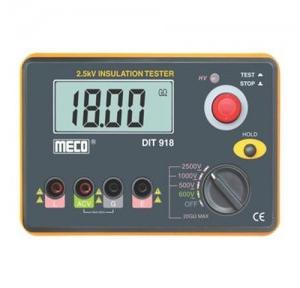 Meco Digital Insulation Tester With AC Voltage Function, 2.5kV - 20G Ohm, DIT918