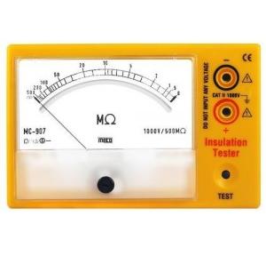 Meco Analog Insulation Tester, 1000V - 500M Ohm, MC 907