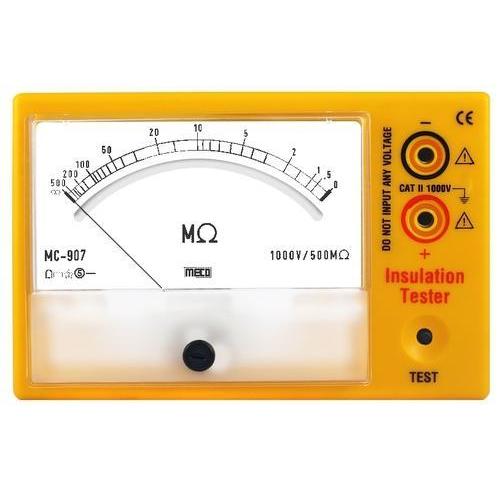 Meco Analog Insulation Tester, 1000V - 500M Ohm, MC 907