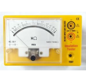 Meco Analog Insulation Tester With Battery Adaptor, 500V - 500M Ohm, MC 904BA