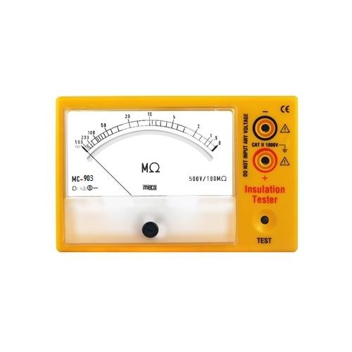 Meco Analog Insulation Tester, 500V - 100M Ohm, MC 903 