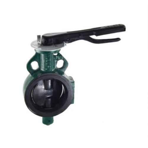 Zoloto Butterfly Valve 150mm Wafer Type Lever Operated SG Iron Disc