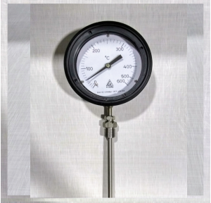 H Guru Vertical Shape Temperature Gauge